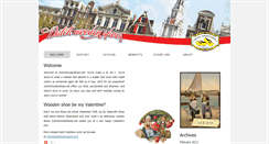 Desktop Screenshot of dutchwoodenshoes.net